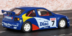Scalextric c2094 Renault Mégane - #7. Team Diac Renault - 02