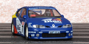 Scalextric c2094 Renault Mégane - #7. Team Diac Renault - 03