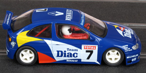 Scalextric c2094 Renault Mégane - #7. Team Diac Renault - 05