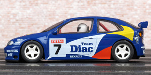 Scalextric c2094 Renault Mégane - #7. Team Diac Renault - 06