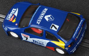 Scalextric c2094 Renault Mégane - #7. Team Diac Renault - 08