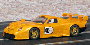 Scalextric C2139 Porsche 911 GT1 - #46 orange car from Argos exclusive set C1032 "Endurance GT1" - 01