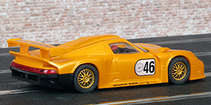 Scalextric C2139 Porsche 911 GT1 - #46 orange car from Argos exclusive set C1032 "Endurance GT1" - 02