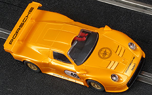 Scalextric C2139 Porsche 911 GT1 - #46 orange car from Argos exclusive set C1032 "Endurance GT1" - 04