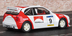 Scalextric C2178 Toyota Corolla WRC. #9. Freddy Loix / Sven Smeets 1998 - 02