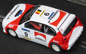 Scalextric C2178 Toyota Corolla WRC. #9. Freddy Loix / Sven Smeets 1998 - 08