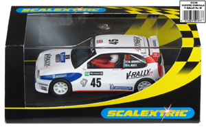 Scalextric C2183 Toyota Corolla WRC. #45 V-Rally. DNF, Network Q Rally of Great Britain 1999. Martin Brundle / Arne Hertz - 12