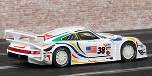 Scalextric C2188 Porsche 911 GT1 - #38 Champion Racing. 4th place, Sebring 12 Hours 1999. Thierry Boutsen / Bob Wollek / Dirk Müller - 02