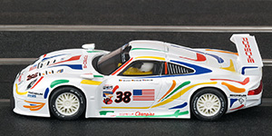 Scalextric C2188 Porsche 911 GT1 - #38 Champion Racing. 4th place, Sebring 12 Hours 1999. Thierry Boutsen / Bob Wollek / Dirk Müller - 03