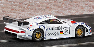 Scalextric C2190 Porsche 911 GT1 - No.26 IBM / Mobil 1. Livery as Porsche 911 GT1-98 winner at Le Mans 24 Hours 1998 - 02
