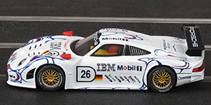 Scalextric C2190 Porsche 911 GT1 - No.26 IBM / Mobil 1. Livery as Porsche 911 GT1-98 winner at Le Mans 24 Hours 1998 - 03