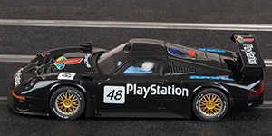 Scalextric C2191 Porsche 911 GT1 - No.48 PlayStation. Larbre Competition: DNQ, Pre-qualifying, Le Mans 24 Hours 1998 - 03