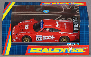 Scalextric C2202 Porsche 911 GT1 - #11 Fujifilm / 100+ Team Dynamics: 3rd place, Privilege Insurance GT Championship 1998, round 5. David Leslie / Matt Neal - 06