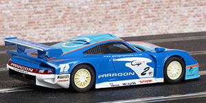Scalextric C2229 Porsche 911 GT1 - No.2 Paragon. Livery based on the Porsche 996 raced by Mark Sumpter in the 1998 British Porsche Carrera Cup - 02