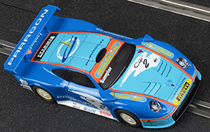 Scalextric C2229 Porsche 911 GT1 - No.2 Paragon. Livery based on the Porsche 996 raced by Mark Sumpter in the 1998 British Porsche Carrera Cup - 04