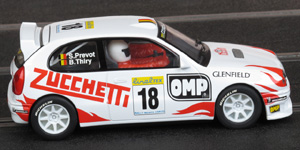 Scalextric C2312 Toyota Corolla WRC - #18 Zucchetti. 5th place, Rally Monte Carlo 2000. Bruno Thiry / Stéphane Prévot - 05