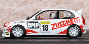 Scalextric C2312 Toyota Corolla WRC - #18 Zucchetti. 5th place, Rally Monte Carlo 2000. Bruno Thiry / Stéphane Prévot - 06