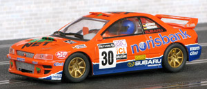 Scalextric C2313 Subaru Impreza WRC - Network Q Rally of Great Britain 1999