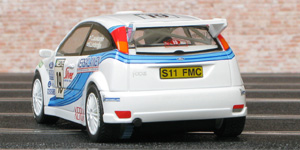 Scalextric C2343 Ford Focus WRC - #19 Vepsäläinen. DNF, Rally Finland 2000. Tapio Laukkanen / Kaj Lindström - 04