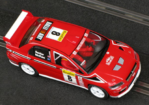 Scalextric C2364 Mitsubishi Lancer WRC. Monte Carlo Rally 2002. Alistair McRae 07