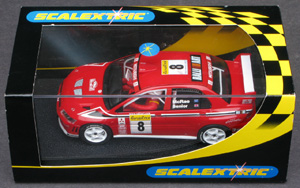 Scalextric C2364 Mitsubishi Lancer WRC. Monte Carlo Rally 2002. Alistair McRae 13