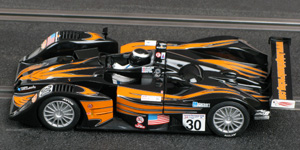 Scalextric C2367 MG Lola EX257 - #30, KnightHawk Racing. DNF, Le Mans 24hrs 2002. Duncan Dayton / Steven Knight / Mel Hawkins - 06