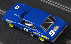 Scalextric C2400 - 1969 Chevrolet Camaro. #9 Sunoco/Penske, Trans-Am 1969, Ronnie Buckman - 08