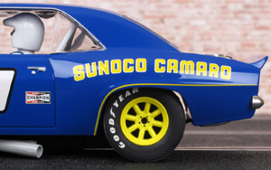 Scalextric C2400 - 1969 Chevrolet Camaro. #9 Sunoco/Penske, Trans-Am 1969, Ronnie Buckman - 10