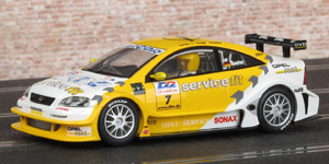 Scalextric C2430W Opel Astra V8 Coupé - #7 Service Fit. OPC Team Phoenix, DTM 2001, Manuel Reuter - 01