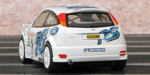 Scalextric C2489 Ford Focus WRC - #4 Ford RS. 4th place, Rallye Monte-Carlo 2003. Markko Märtin / Michael Park - 04