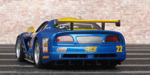 Scalextric C2522A Dodge Viper Competition Coupe - #22, 3R Racing. Winner, SCCA SPEED World Challenge GT Series 2004. Tommy Archer - 04