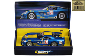 Scalextric C2522A Dodge Viper Competition Coupe - #22, 3R Racing. Winner, SCCA SPEED World Challenge GT Series 2004. Tommy Archer - 11