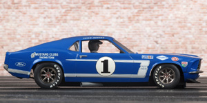 Scalextric C2576 Ford Boss 302 Mustang - No.1, Trans-Am 1969, Peter Revson - 05