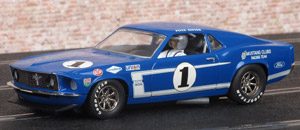Scalextric C2576 Ford Boss 302 Mustang - No.1, Trans-Am 1969, Peter Revson