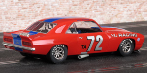 Scalextric C2577 1969 Chevrolet Camaro - #72 V/J Racing. Historic Trans-Am, John Kiland. (First raced in 1970/71 by Jack Westlund) - 02