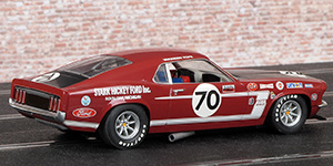 Scalextric C2656 - 1969 Ford Boss 302 Mustang. #70 Stark Hickey Ford Inc. Warren Tope, Trans-Am 1970 - 02