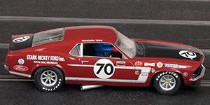 Scalextric C2656 - 1969 Ford Boss 302 Mustang. #70 Stark Hickey Ford Inc. Warren Tope, Trans-Am 1970 - 05