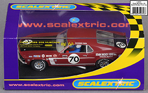 Scalextric C2656 - 1969 Ford Boss 302 Mustang. #70 Stark Hickey Ford Inc. Warren Tope, Trans-Am 1970 - 09
