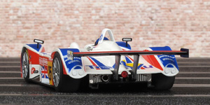 Scalextric C2660 MG Lola EX257 - No.25, TransVu / Dedicated Micros. RML GB (Ray Mallock Ltd). DNF, Le Mans 24 Hours 2004. Thomas Erdos / Mike Newton / Nathan Kinch - 04