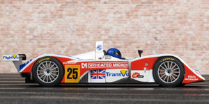 Scalextric C2660 MG Lola EX257 - No.25, TransVu / Dedicated Micros. RML GB (Ray Mallock Ltd). DNF, Le Mans 24 Hours 2004. Thomas Erdos / Mike Newton / Nathan Kinch - 05