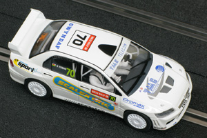 Scalextric C2682 Mitsubishi Lancer Evo7 WRC 07