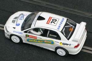 Scalextric C2682 Mitsubishi Lancer Evo7 WRC 08