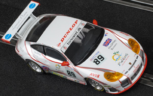 Scalextric C2730 Porsche 911 GT3 R - #89 Sebah Automotive. 19th place, Le Mans 24 Hours 2005. Thorkild Thyrring / Pierre Ehret / Lars Erik Nielsen - 07