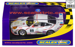 Scalextric C2730 Porsche 911 GT3 R - #89 Sebah Automotive. 19th place, Le Mans 24 Hours 2005. Thorkild Thyrring / Pierre Ehret / Lars Erik Nielsen - 12