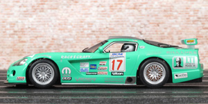 Scalextric C2738 Dodge Viper Competition Coupe - #17, SCCA SPEED World Challenge GT Series 2006/2007. Rob Foster - 06