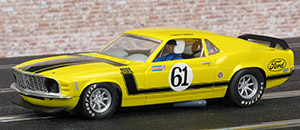 Scalextric C2760 Ford Mustang - #61 Dan Furey. Trans-Am 1970, 1972