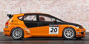 Scalextric C2762 Seat Leon - #20 Seat/McGregor. GR Asia; World Touring Car Championship 2006. Tom Coronel - 03