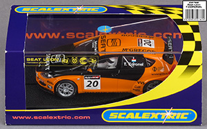 Scalextric C2762 Seat Leon - #20 Seat/McGregor. GR Asia; World Touring Car Championship 2006. Tom Coronel - 06