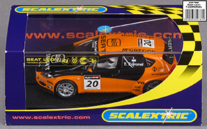 Scalextric C2762 Seat Leon - #20 Seat/McGregor. GR Asia; World Touring Car Championship 2006. Tom Coronel - 06