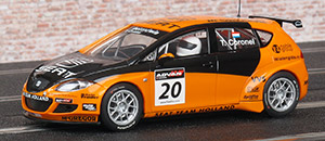 Scalextric C2762 Seat Leon - #20 Seat/McGregor. GR Asia; World Touring Car Championship 2006. Tom Coronel